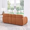Boucle Tufted Love Seat Comfy Upholstered