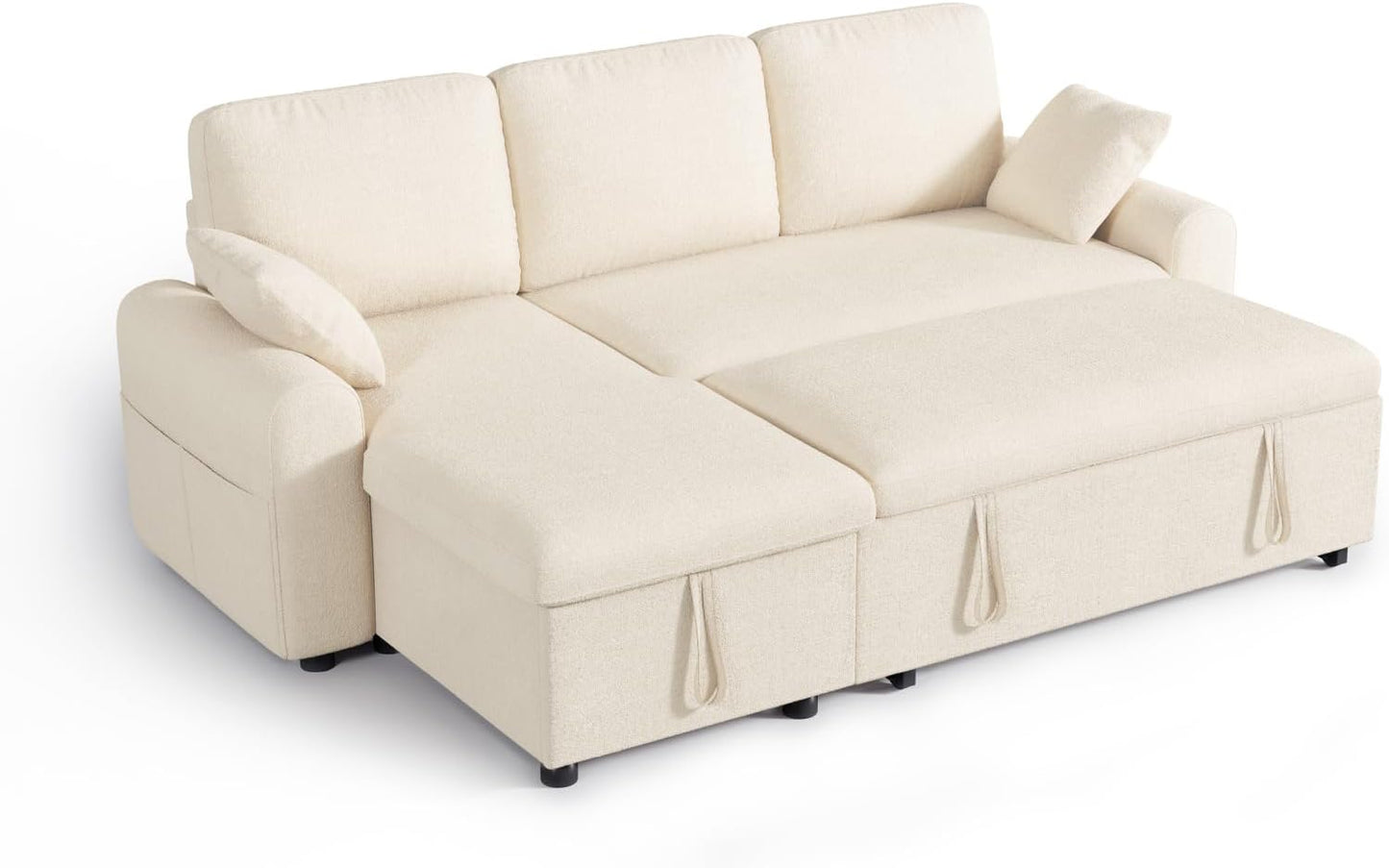 85" Sectional Sleeper Sofa