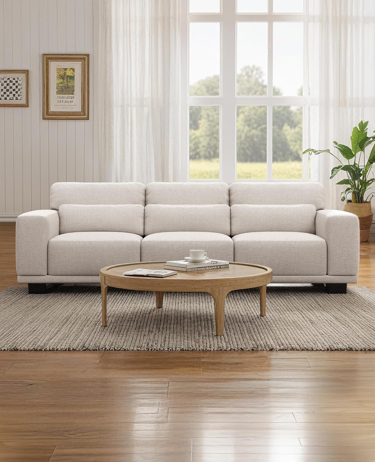 89" Sofa 3 Seater Couch