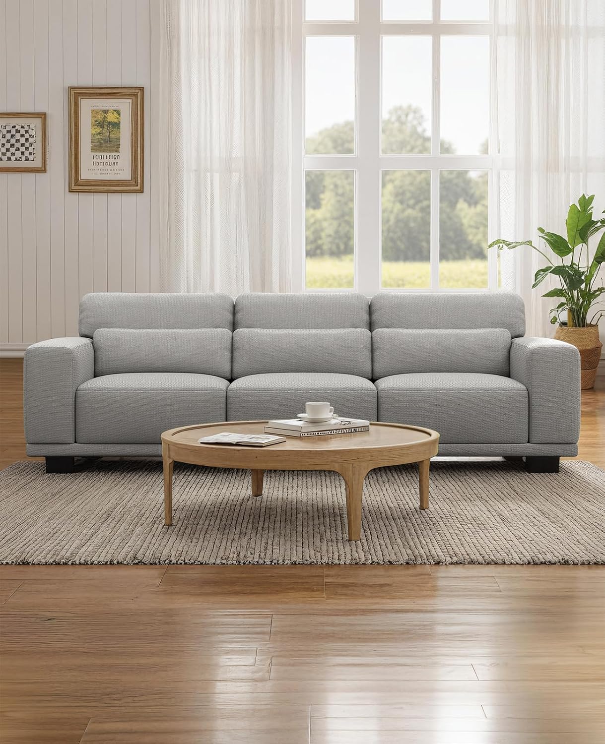 89" Sofa 3 Seater Couch