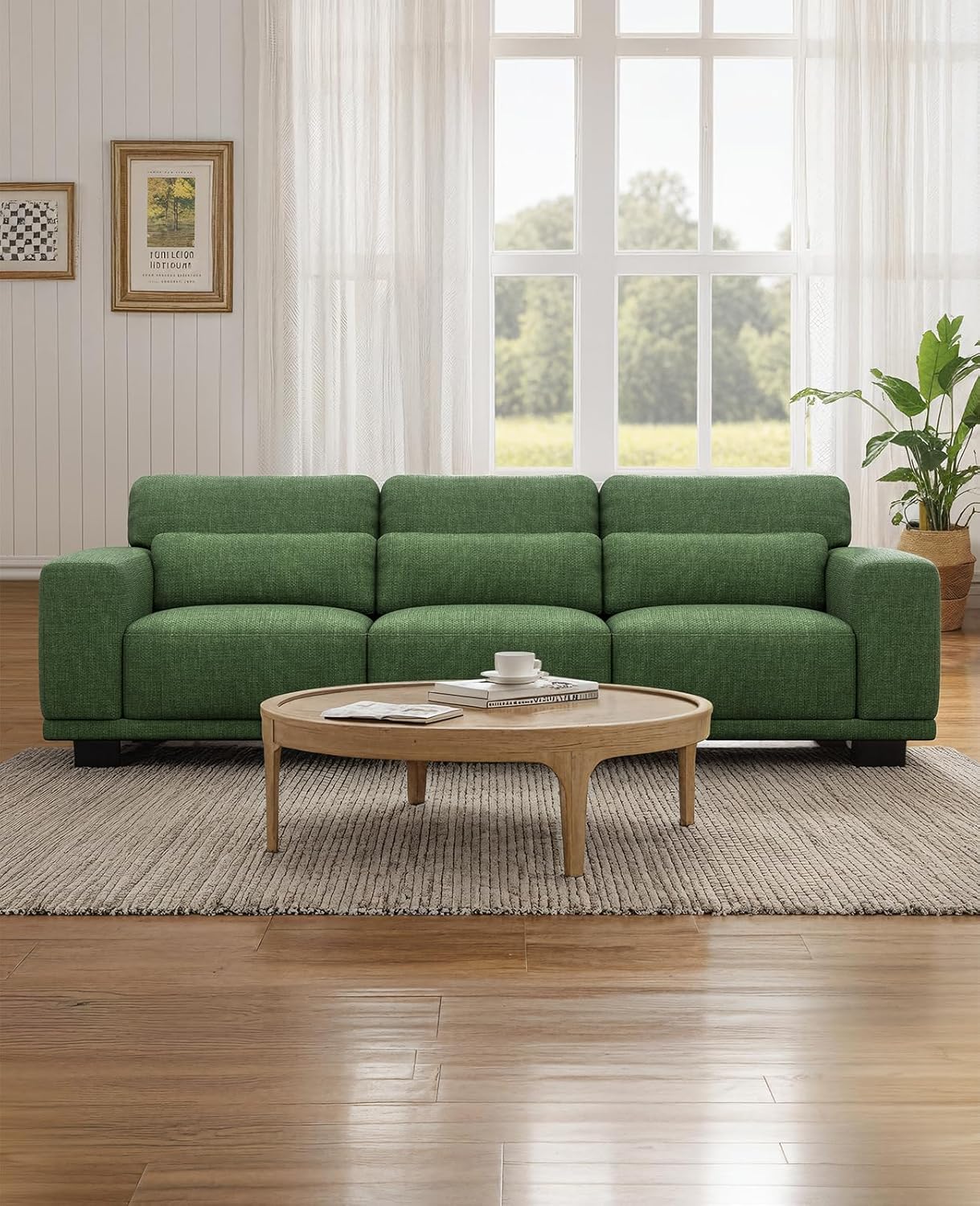 89" Sofa 3 Seater Couch