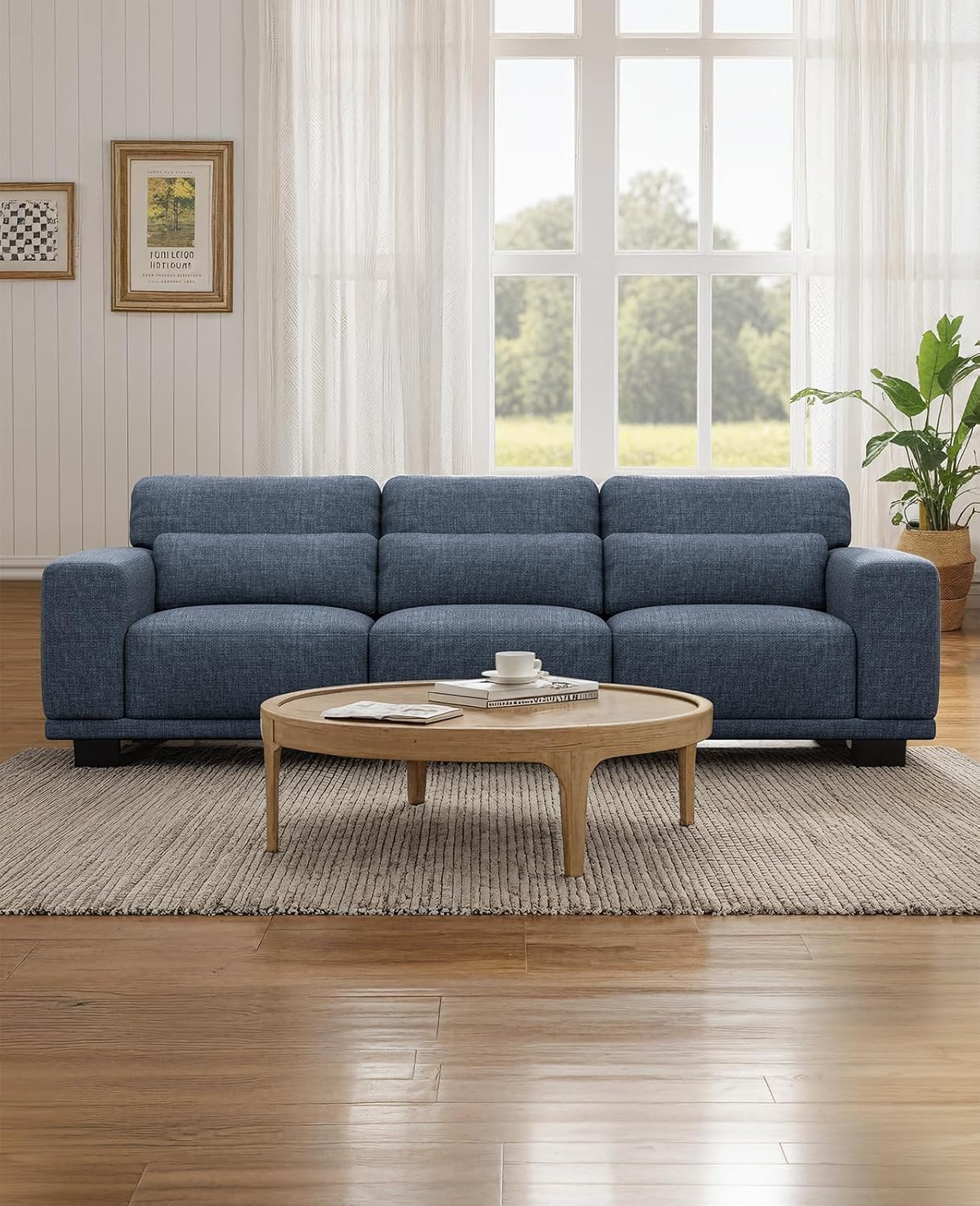 89" Sofa 3 Seater Couch