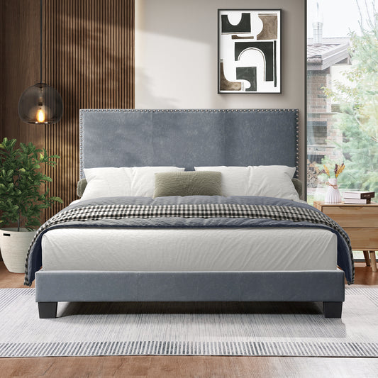 Furco Luma Upholstery Queen Size Bed